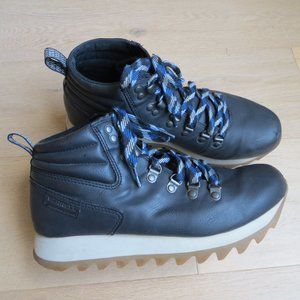 Merrell Women's Alpine Hiker Vegan Leather Black Hiking Boots | Size 9